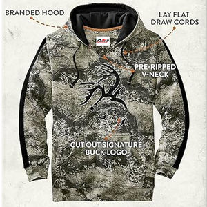 เสื้อฮู้ดดี้ผ้าฝ้ายแท้ 100% แบบหนาพิเศษ สไตล์ฝรั่งเศส ทรงโอเวอร์ไซส์ ตัดเย็บแบบครอป มีกระเป๋าปักลาย ซิปหน้า ทรงปกติ สำหรับฤดูใบไม้ร่วง - Product Image 6