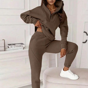 Ensemble de survêtement unisexe pour tous les jours, vêtements de sport décontractés pour hommes et femmes, confortable - Product Image 1