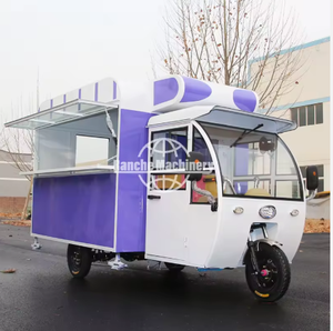 Chariot de service électrique multifonctionnel à trois roues en acier inoxydable, 6 étagères, résistant à la rouille - Product Image 2
