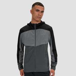 Custom Brand <b>Men's</b> Outdoor Windbreaker <b>Jacket</b> Winter <b>Waterproof</b> Eco-Friendly Fabric Hooded <b>Lightweight</b> Windbreaker <b>Jacket</b> - Product Image 3