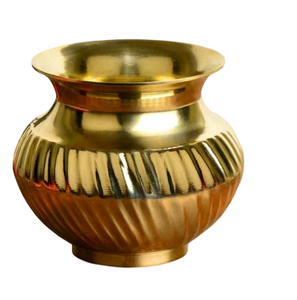 Customized Size and Shape Brass Lota Gold Polished Water Pot Industrial Quality with Religious Design Wholesale <b>Supply</b> - Product Image 6
