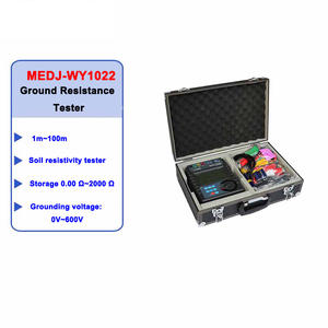 Testeur de résistance au sol MEDJ-WY1022, testeur de résistivité du sol, testeur de résistance d'isolement, précision de 3%, 600V, IP65 - Product Image 2