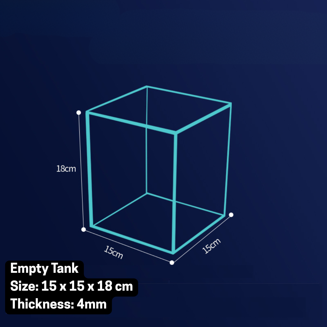 Serbatoio vuoto 15x15x18
