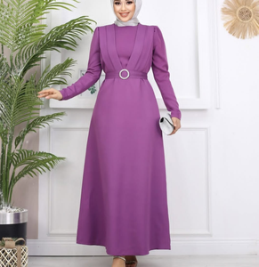 Abaya Islámica Premium para Mujeres para Hajj y Umrah, Abaya Ligera y Modesta Diseñada para Peregrinación y Oración, Tejido Transpirable - Product Image 4