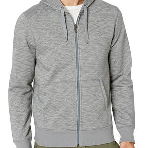 Sudadera con capucha y cremallera de felpa 100% algodón, estilo vintage lavado, para hombre, OEM de fábrica, ligera, oversize, con el mejor material, efecto desgastado por el sol, para invierno. - Product Image 6