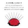 แปรงผมเดนแมน ดี-4 โอวัล แบล็ค แฮร์บรัช รุ่นพายด์ ผลิตจากไนลอน - Product Image 4