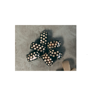 Rond de serviette avec incrustation d'os design moderne avec anneau de serviette design fait main et support à bas prix - Product Image 1