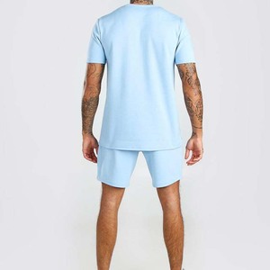 Conjunto de Verano Personalizado para Hombre, Talla Grande, Camiseta de Manga Corta y Pantalones Cortos, Estilo Casual con Estampado, Transpirable, Sólido - Product Image 2