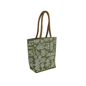 Sacs à provisions en jute fourre-tout sacs d'épicerie en toile de jute sacs Novation avec poignée rembourrée en coton fabriqué en Inde Bengale occidental - Product Image 3