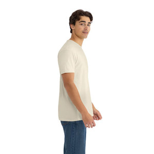Camiseta Clásica de Cuello Redondo para Hombre, Color Banana, Impresión Personalizada, Tejido Transpirable Unisex de Spandex/Poliéster - Product Image 3
