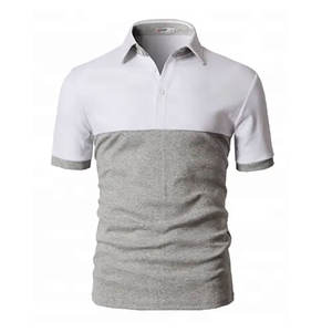 100% ลำลองสำหรับผู้ชายทรงปกติเสื้อยืดด้านหน้าผ้าคอตตอนแบบปรับแต่งได้ดีไซน์ว่างเปล่า - Product Image 4