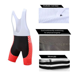 Tenue de cyclisme personnalisée à manches courtes, respirante et à séchage rapide, en ensemble, en tissu Spandex/Polyester - Product Image 6