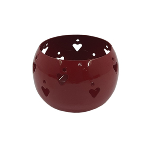 Support votif rond en métal pour la décoration de la maison Ensemble de bougeoirs pour le jardin et la décoration de table faits à la main - Product Image 3