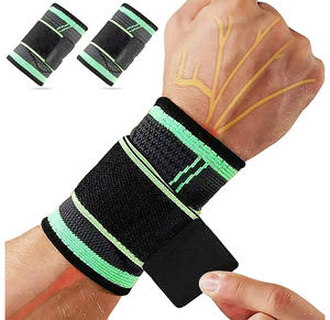 Muñequeras Deportivas de Neopreno de Alta Resistencia, Antideslizantes, para Gimnasio, Fitness, Verano, Accesorios para Levantamiento de Pesas - Product Image 1