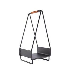 Metal <b>Log</b> Holder Durable & Rust-Resistant Perfect for Firewood Storage Indoor & Outdoor Use Modern Design - Product Image 2
