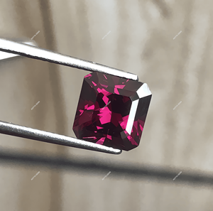 Rodolita natural, granate, Esmeralda, forma de corte, piedras preciosas facetadas sueltas, fabricación de joyas de 3mm a 10mm certificadas - Product Image 5