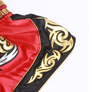 กางเกงขาสั้นมวยไทยขาสั้นแบบสั่งทำพิมพ์โลโก้ตามสั่ง - Product Image 3