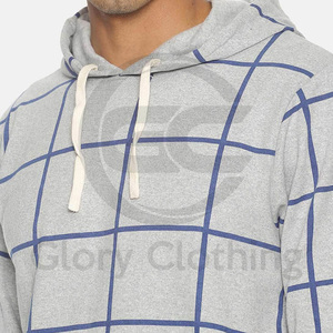 Survêtements pour hommes de haute qualité, confortables et respirants, personnalisables, motif uni pour l'hiver, survêtement 100% coton - Product Image 5