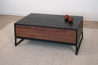 Table basse en bois naturel-Tamara