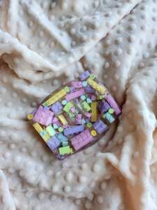 Porte-savon rectangulaire moderne en résine naturelle Accessoires de salle de bain portables de luxe avec finition émaillée pour hôtels - Product Image 4