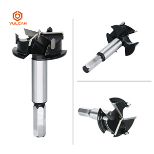 1 pièce, foret à bois Forstner de 6 mm à 54 mm, foret à trous, scie à trous, perçage de charnières, tige ronde, coupeur en acier inoxydable <span class=keywords><strong>LISCA</strong></span> LSC-55 - Product Image 5