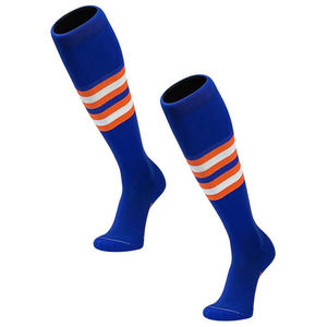 ถุงเท้าเบสบอลสีทึบสำหรับเล่นกีฬาแบบลำลองพิมพ์ซับลิเมชันตามสั่งผลิตในขนาดใหญ่พิเศษ - Product Image 2