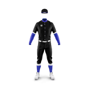 Uniforme de Béisbol Personalizable para Hombre Adulto, 100% Poliéster, Secado Rápido, Transpirable, Impresión por Sublimación para Deportes - Product Image 3