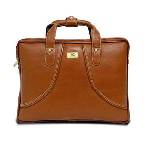 Sac pour ordinateur portable en cuir véritable WRIZA, unisexe, protection RFID, résistant à l'eau, durable, grande capacité, sac de bureau, bretelles réglables - Product Image 1