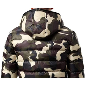 Manteaux rembourrés confortables de couleur unie veste à bulles avec logo personnalisé pour l'hiver pas cher prix épais chaud vêtements pour hommes personnalisé OEM - Product Image 6