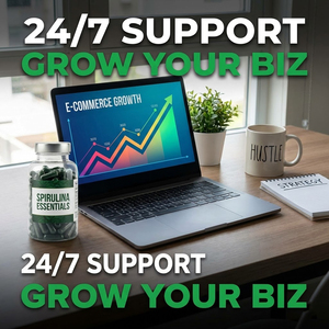 แคปซูลสาหร่ายสไปรูลิน่าออร์แกนิก 500 มก. อาหารเสริมซูเปอร์ฟู้ด โปรตีนสูง สารต้านอนุมูลอิสระ เสริมภูมิคุ้มกัน ดีท็อกซ์ เพิ่มพลังงาน สำหรับคนทานมังสวิรัติ - Product Image 2