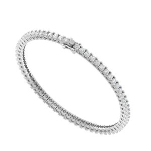 Luxury Rose <b>Gold</b> Diamond Tennis <b>Bracelet</b> 925 Silver 10K 14K 18K <b>Gold</b> Lab Grown Diamond Moissanite <b>Bracelet</b> for Women - Product Image 6