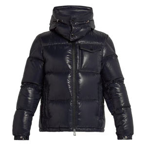 Blouson matelassé pour homme tendance de haute qualité, facile à porter, épais, en toile d'hiver, col montant, brillant, pour adultes - Product Image 1
