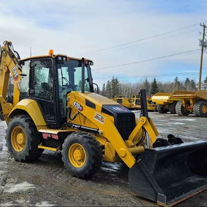 2023 nuevo para CAT 420XE cargadora de ruedas excavadora 4x4 cilindro hidráulico 3 años de garantía retroexcavadora Motor PLC - Product Image 5
