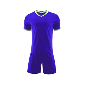 Großhandelspreis Kurzarm Sportbekleidung Fußball-Anzüge Neuzugang individueller Sublimationsdruck Fußball-Anzug individuelles Logo