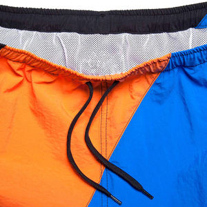 Ropa de calle de verano, pantalones cortos deportivos para hombre, oferta superior informal, la mejor calidad, lona personalizada, cierre de cintura elástica, patrón sólido - Product Image 3