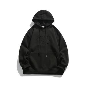 Nuevo diseño personalizado de alta calidad unisex en relieve con capucha Sudadera con capucha forrada de satén de seda completa - Product Image 5