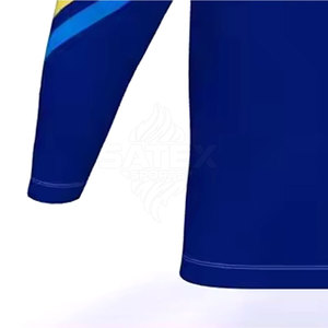 Jersey de Hockey sobre Hielo 100% Poliéster de Alta Calidad para Hombre Adulto, Secado Rápido y Transpirable, Color Personalizado y Nombre del Equipo, Servicio OEM - Product Image 6