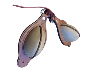 Rouleau de tronçonnage de remplacement de selle occidentale de qualité supérieure fait à la main paire en cuir véritable naturel léger conception de couleur personnalisée haute - Product Image 4