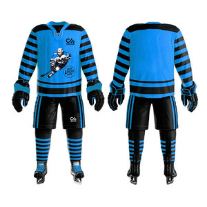 เครื่องแบบฮ็อกกี้น้ำแข็งของผู้ชายเครื่องแบบกีฬาเสื้อฮอกกี้น้ำแข็งออกแบบได้ตามต้องการ - Product Image 4