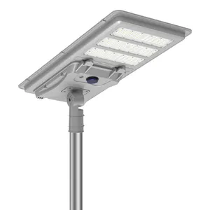 US stock 200W LED solar street light 60mm Slipfitter bracket IP65 5000K LED parking lot LED Solar Powered Street Lamp