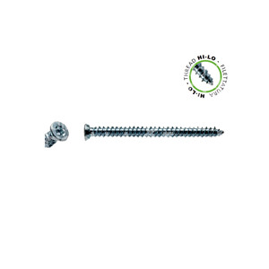 สกรูยึดตัวเอง GTO infissi turovite สำหรับก่ออิฐหัว countersunk ขนาดใหญ่สูงต่ำ PG GB21สังกะสีสีขาวชุบ - Product Image 1