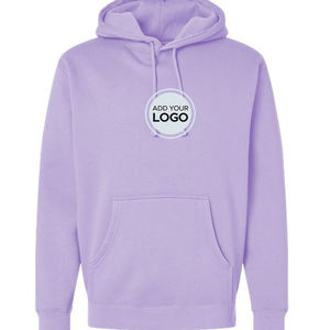 Logo personnalisé pulls à capuche Independent Trading Co. Sweat-shirt à capuche de poids moyen (charbon)-Hommes - Product Image 3