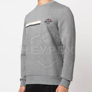 Sweatshirts décontractés pour hommes les plus vendus au Pakistan Confortable et léger pour l'hiver Motif solide Technique teint uni - Product Image 3