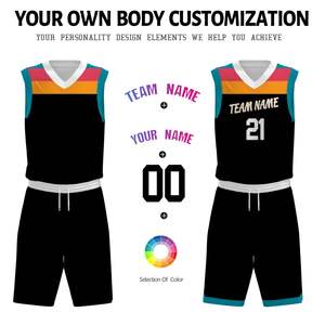 Vêtements de sport d'extérieur en polyester de haute qualité, meilleur design, uniforme de basket-ball personnalisé - Product Image 4