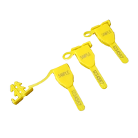 Sceau de verrouillage durable jetable en polypropylène Jhas certifié ISO pour compteur d'eau, 15x45mm, usage industriel, en promotion pour camions et remorques