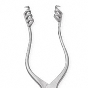 Weitlaner-Écarteur manuel, instrument chirurgical à retenue automatique, en acier inoxydable, 2x3 broches, pour orthopédie, utilisation à l'hôpital - Product Image 2