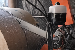 เครื่องตัดไม้แบบ Cross-Cut สำหรับไม้ซุงกลม รุ่น Victar RTU-1100 - Product Image 3