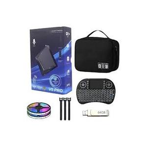 Loaded VseeBox V5 Pro <b>TV</b> <b>Box</b> with Life time subscription <b>Android</b> and Voice Control Remote - Product Image 2