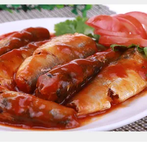 Harga Pabrik Makanan Kaleng Ikan Sarden Kalengan/Tuna/Makarel Dalam Saus Tomat/Minyak/Air Asin 155G 425G