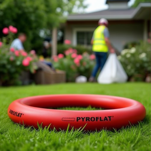 PYROFLAT L.20 Fire <b>Hose</b> 102.0mm ID and 106.4mm OD Rubber Pack Size 20 - Product Image 3
